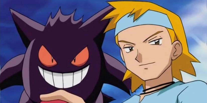 Morty and Gengar from the Pokemon anime