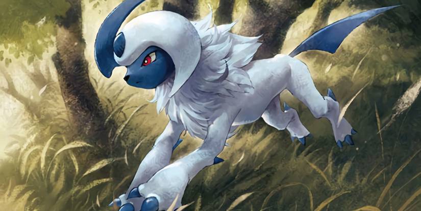 Pokemon Absol Official Card Art