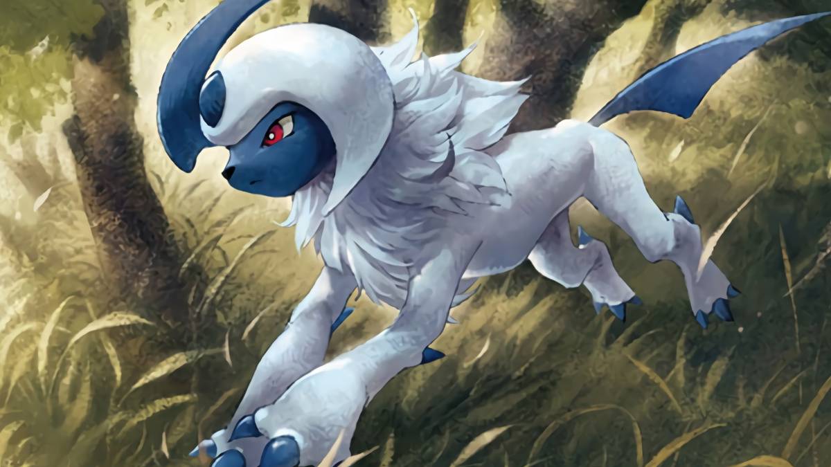 Pokemon Absol Official Card Art