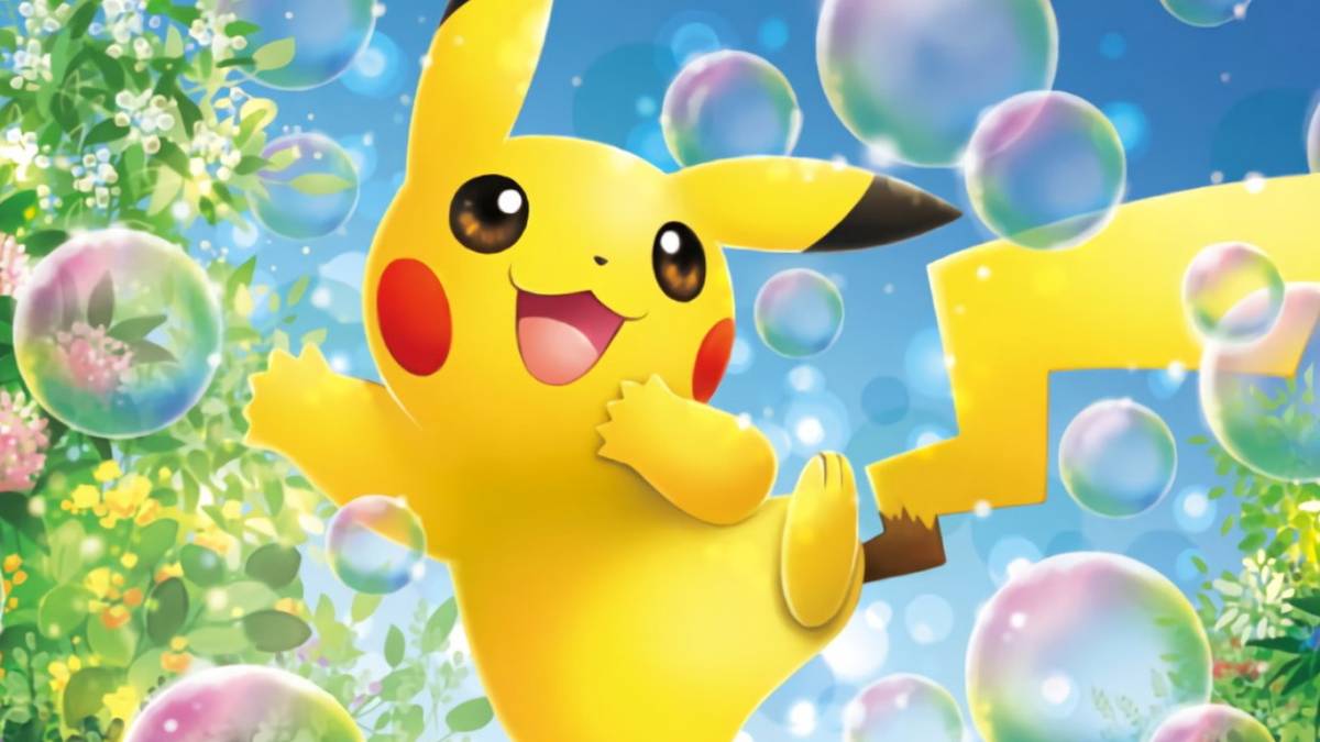 Pokemon TCG Bubble Pikachu