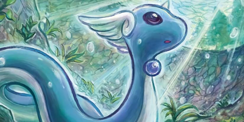 Pokemon Dratini Card Art