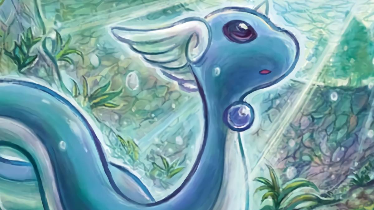 Pokemon Dratini Card Art