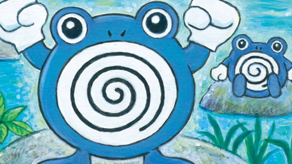Pokemon TCG Poliwhirl Official Art