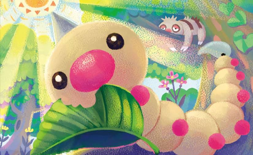 Pokemon Weedle Official Art