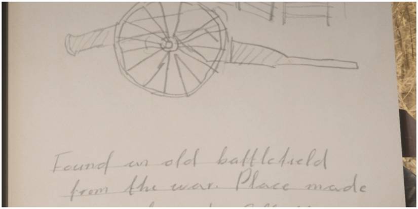 John's entry into the journal