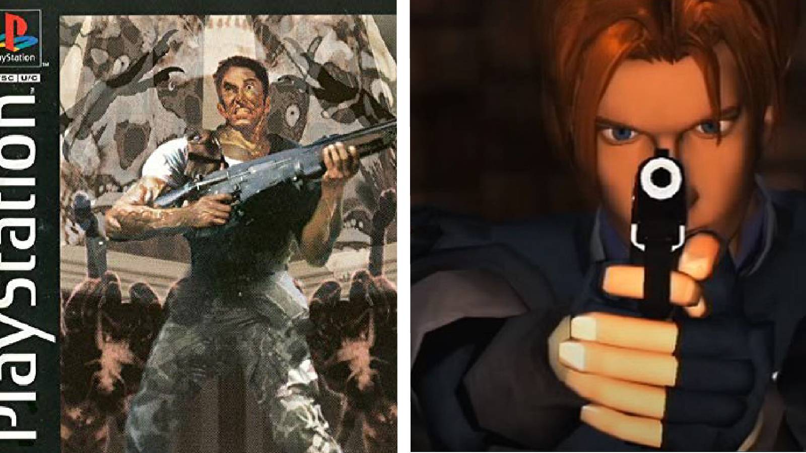 Resident Evil 1 And 2 Cover Art