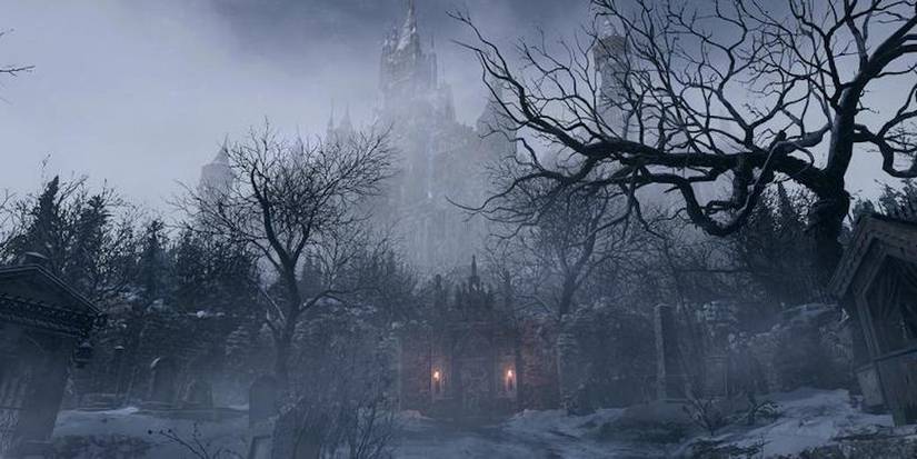 Resident Evil Village castle