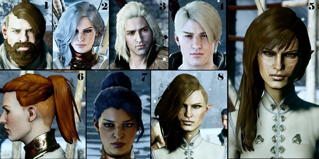 SK Hair Pack mod for Dragon Age Inquisition