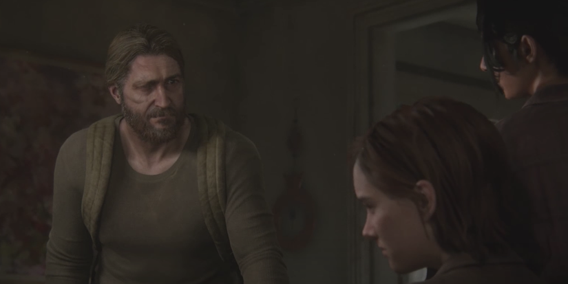 Tommy talking to Ellie