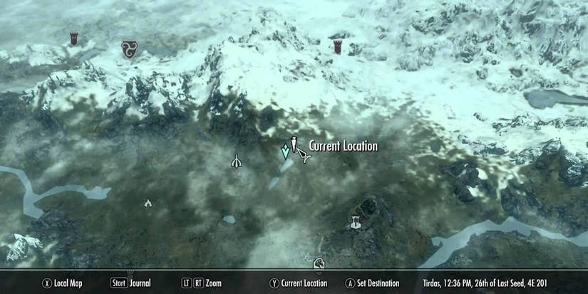 Skyrim Map Cropped
