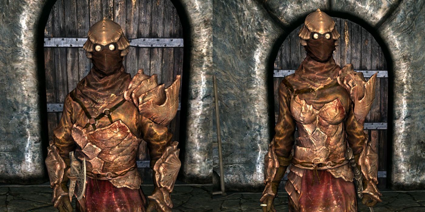 skyrim guild master armor retexture