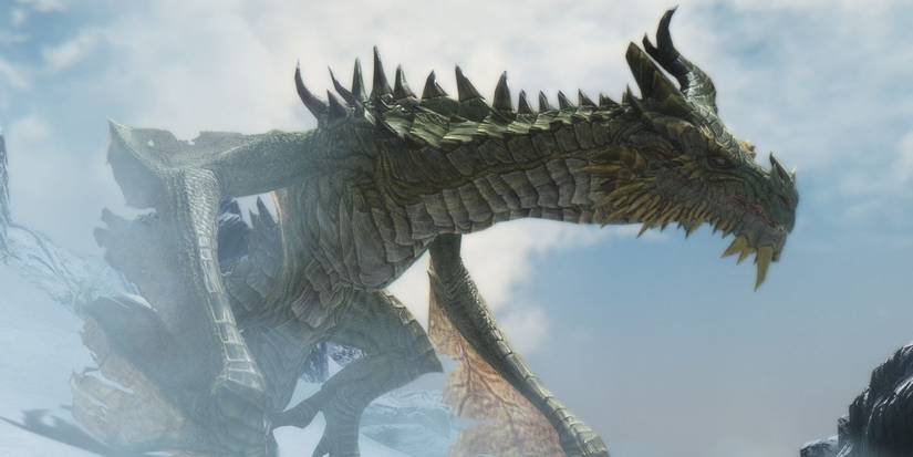Skyrim Paarthurnax Cropped