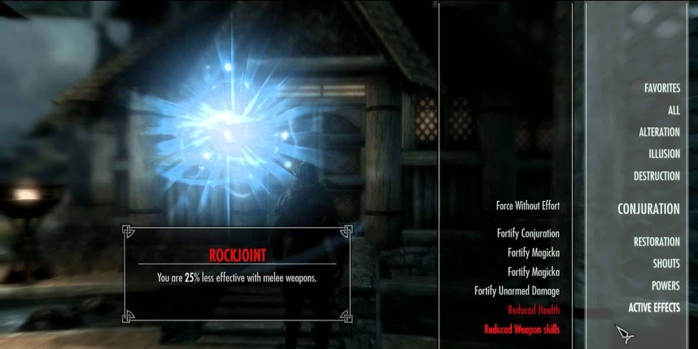 skyrim special edition all enchantments