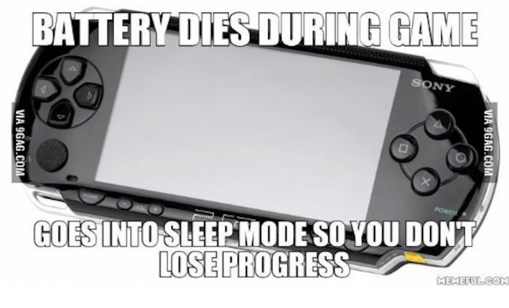 Sleep mode death don't lose progress copy