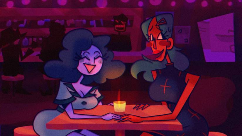 Smile For Me Steam Card Art