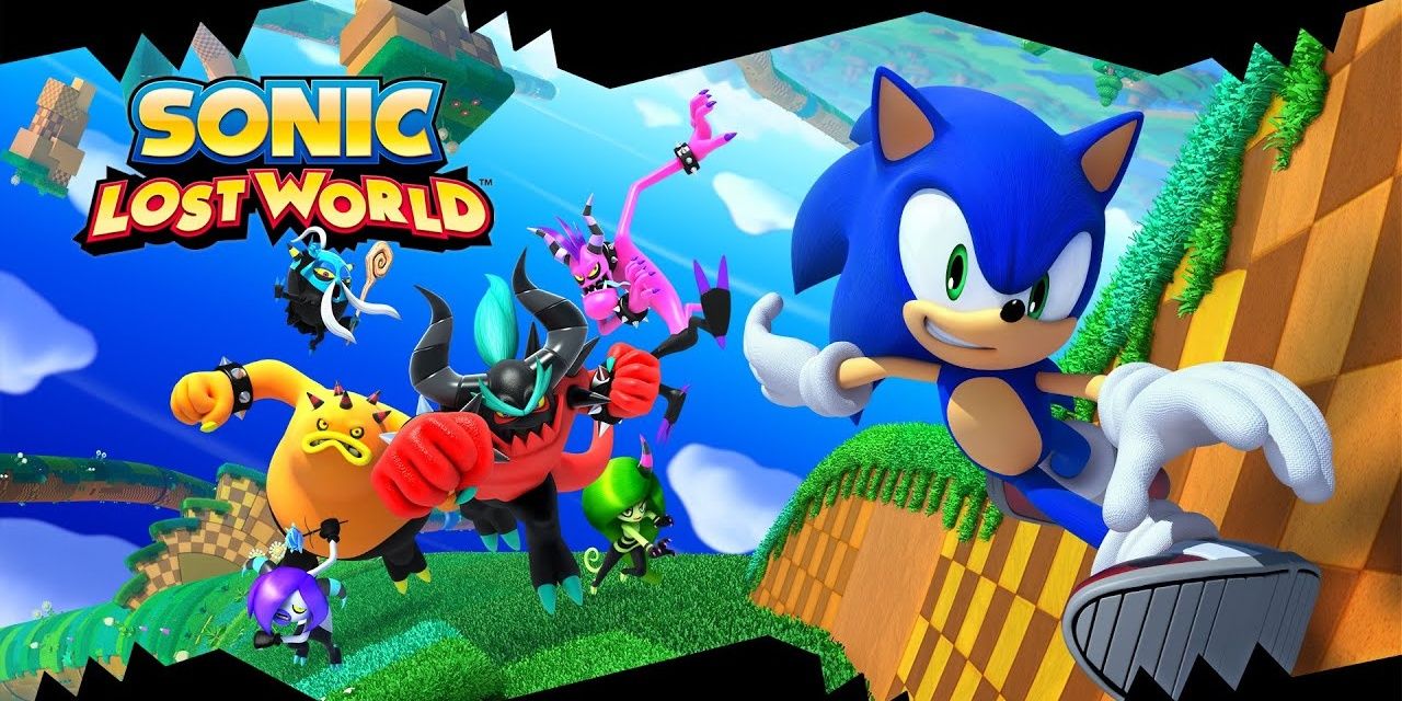 Sonic Lost Art title art with main characters