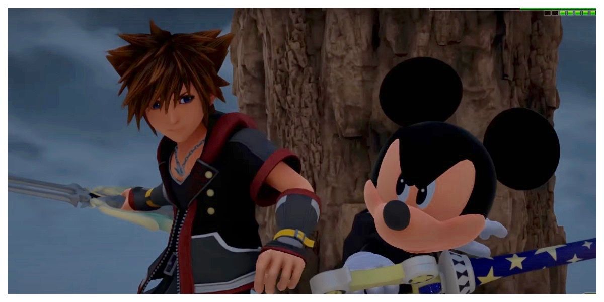 Sora and King Mickey