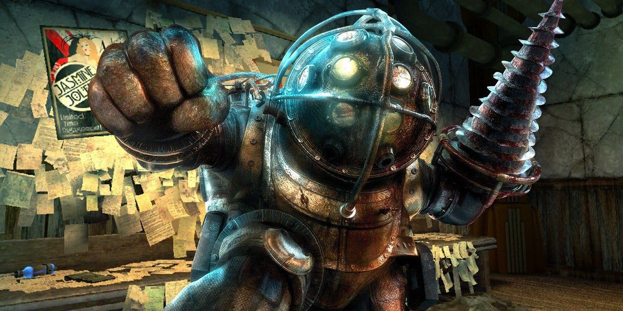 Switch Bioshock Collection Big Daddy Attack