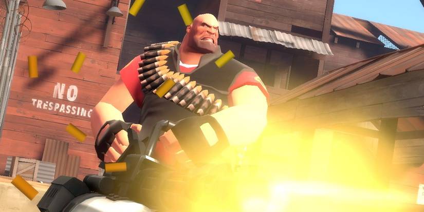 Team Fortress 2 Heavy Firing