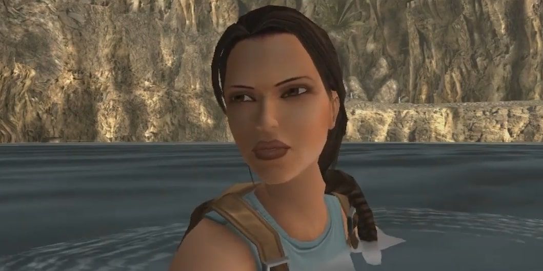 Lara In A River From Tomb Raider: Anniversary