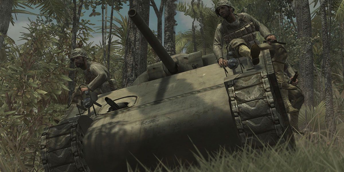 Call of Duty World at War tank