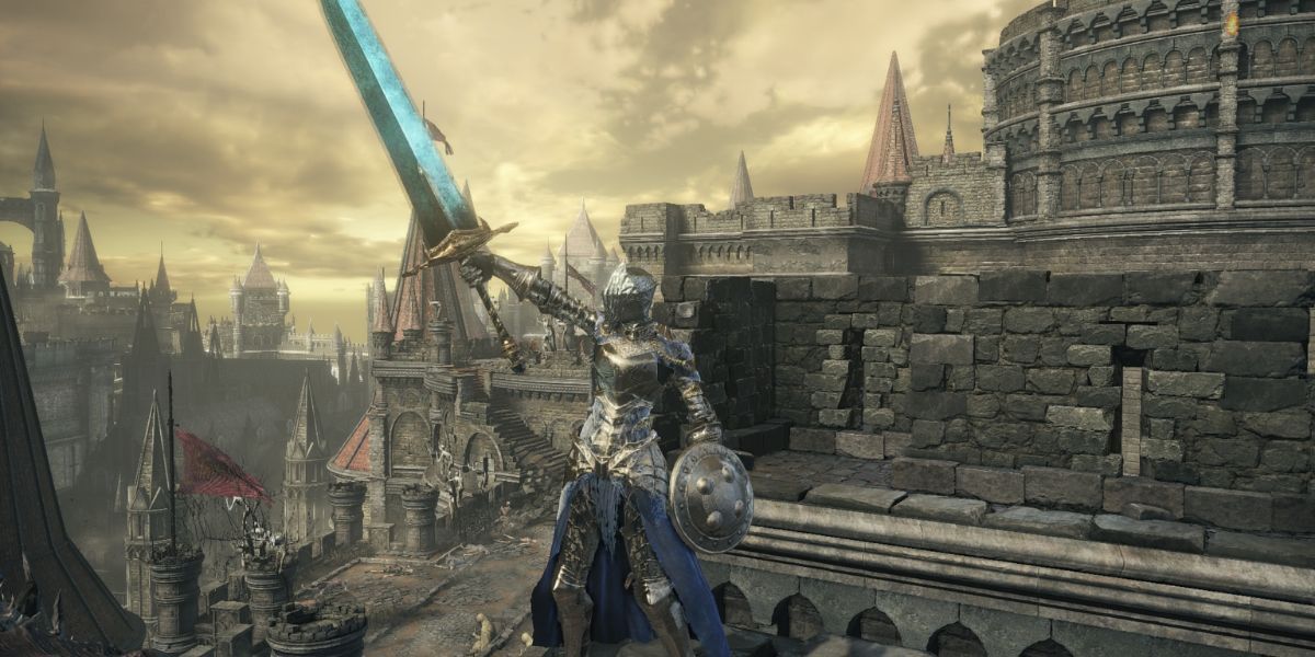 Большой меч лунного света в Dark Souls 3