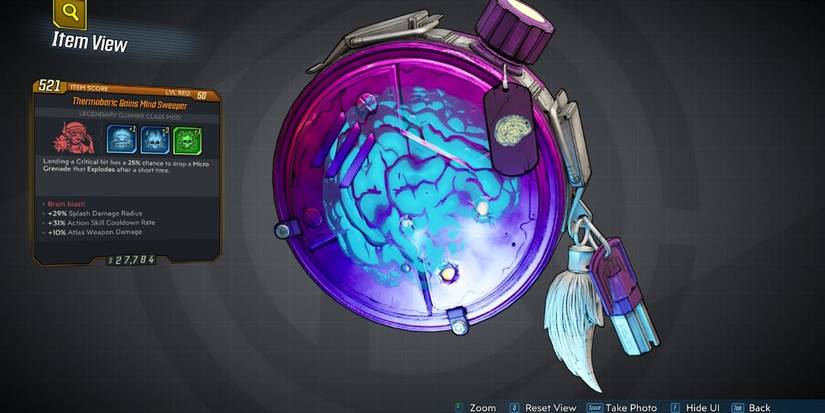 Borderlands 3 Mind Sweeper legendary