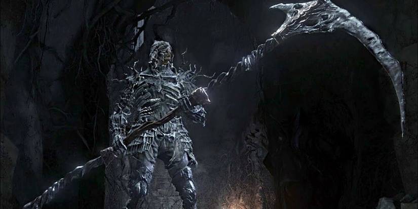 Dark Souls 3 Weapons Great Corvian Scythe