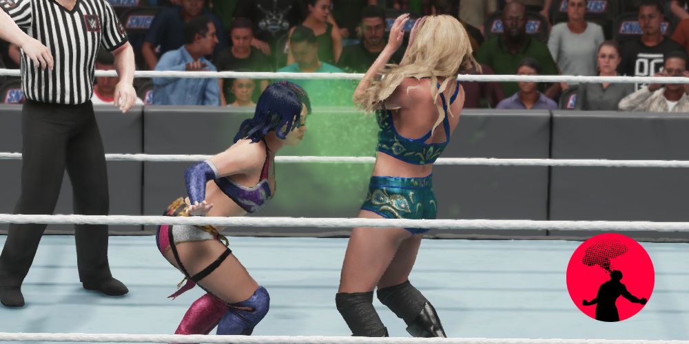WWE-2K-Poison-Mist-Payback Asuka and Charlotte Flair
