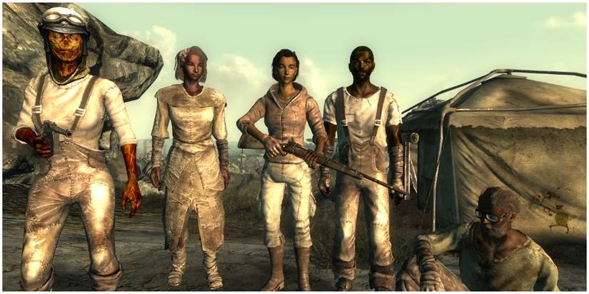 A group of wastelanders found together