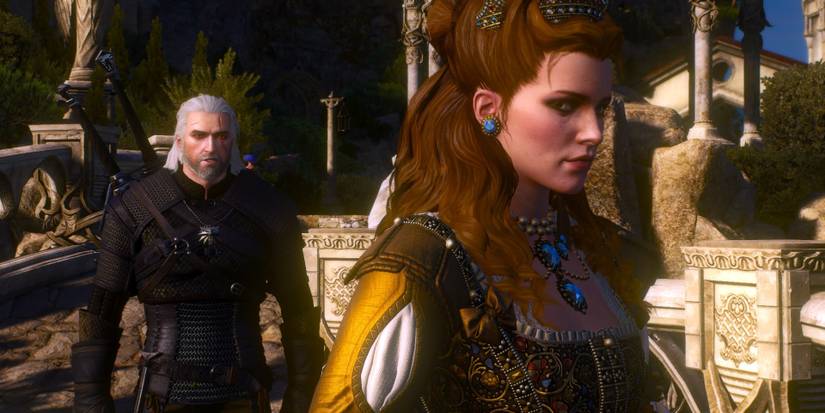 Witcher Anna Geralt Behind