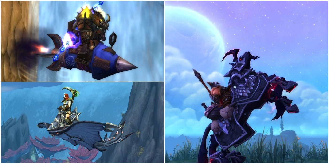 World of Warcraft 10 Rarest Mounts In The Game, Ranked Feature Image