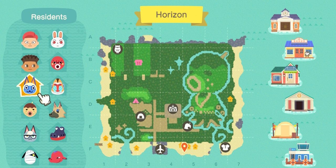 acnh zucker island map