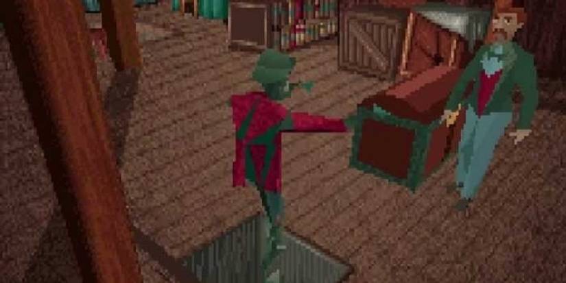 alone in the dark enemy chasing protagonist