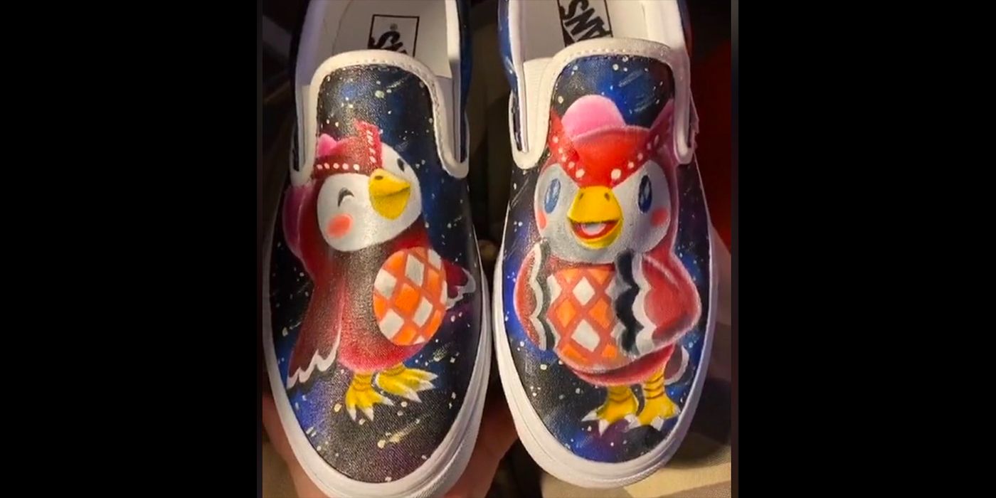 Animal Crossing New Horizons Fan Creates Incredible Custom Shoes