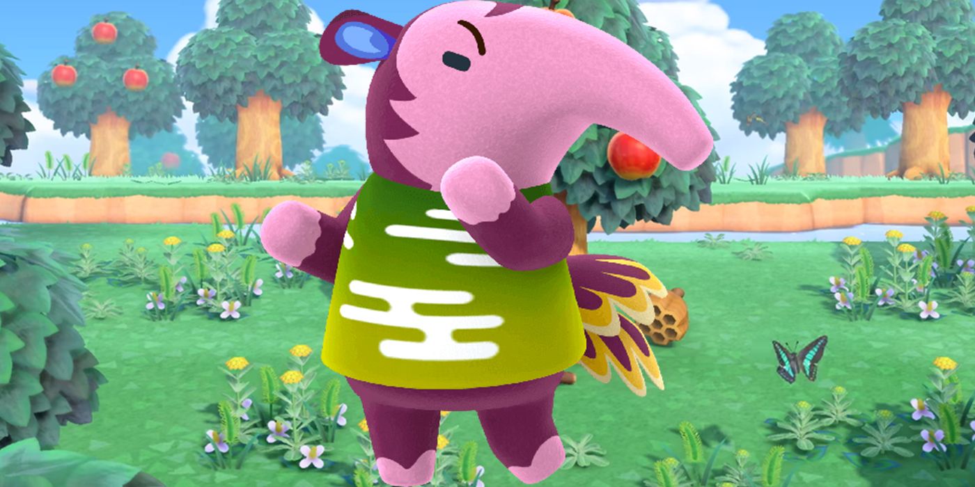 Animal Crossing anteater villager