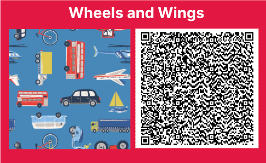 animal crossing wheels QR