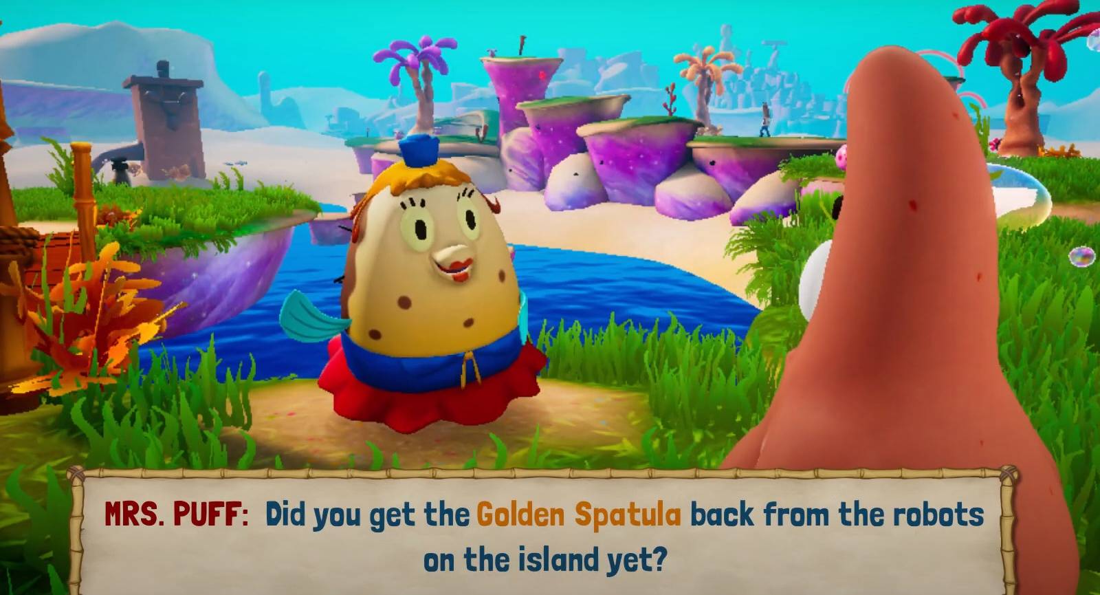 battle for bikini bottom drain lake