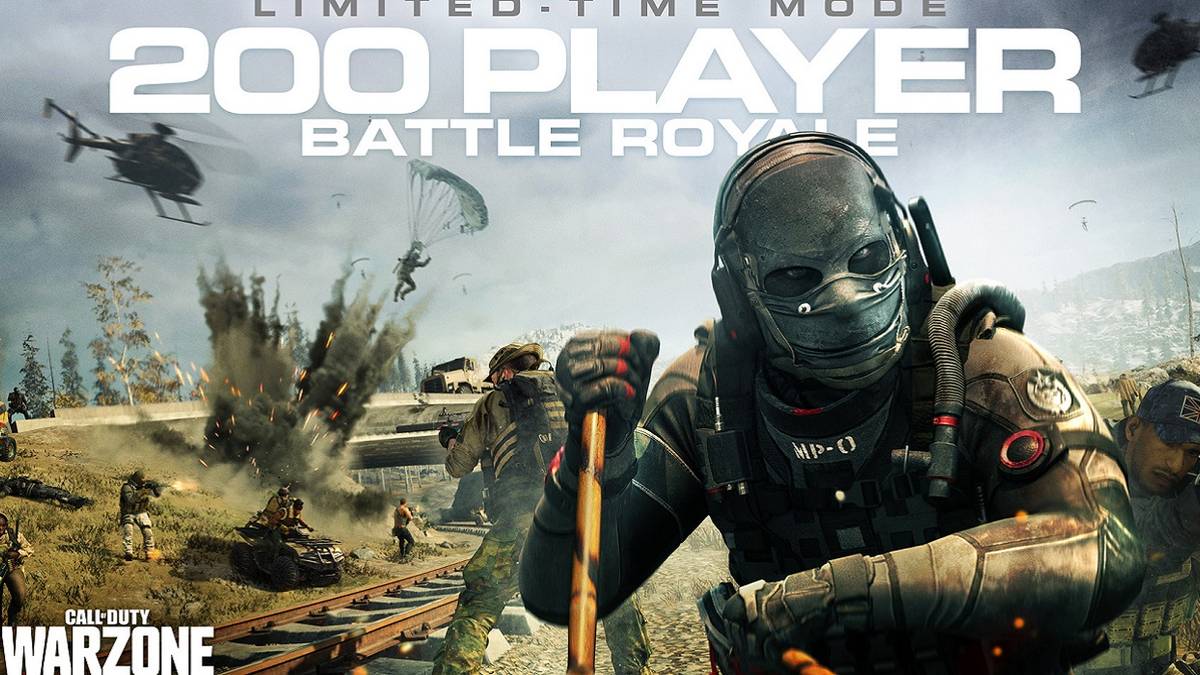 call of duty warzone 200 player mode
