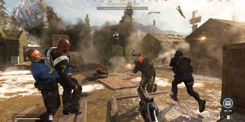 call of duty warzone in game lobby change