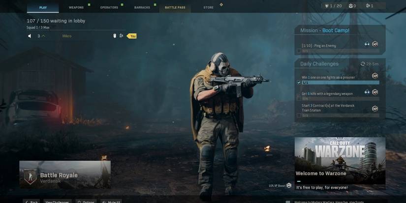 call of duty warzone infinite loading screen glitch