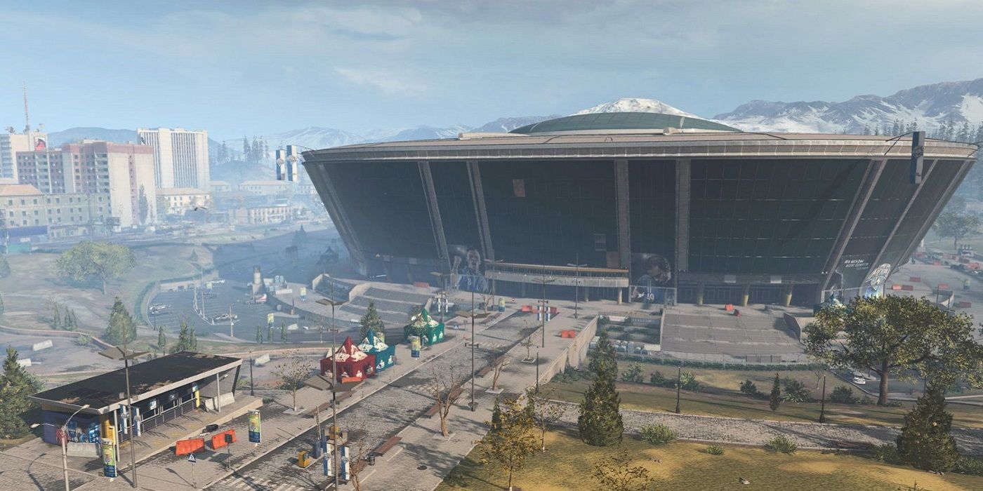 call of duty warzone open up stadium