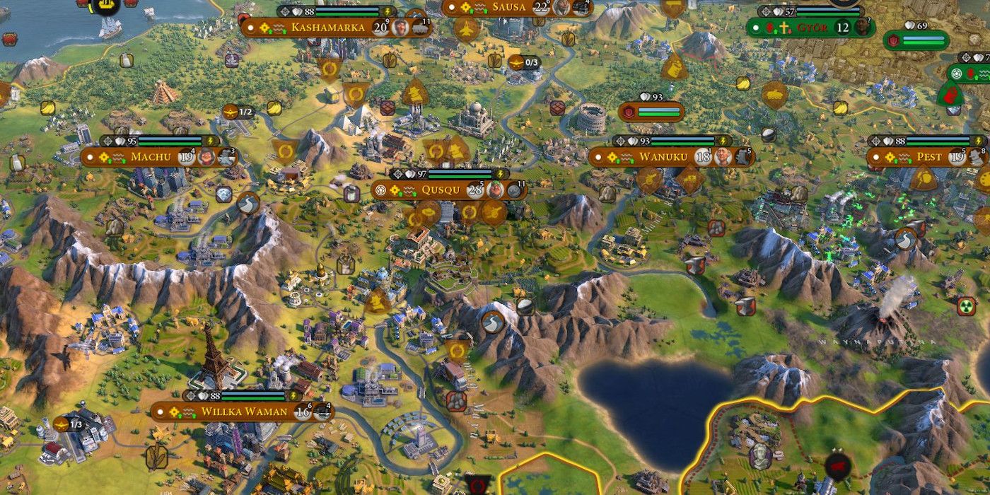 civ 6 how many cities