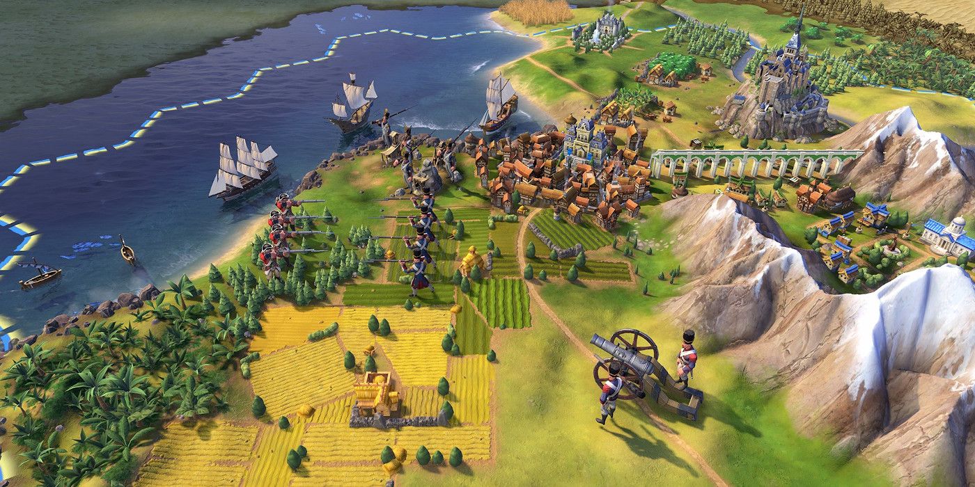 Civilization 6 Ocean And Land Attack Against A City
