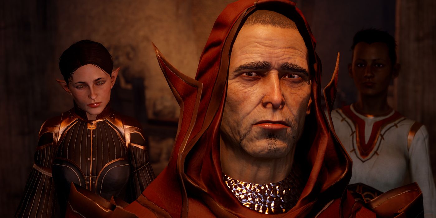 A close up of Alexius in Dragon Age: Inquisition