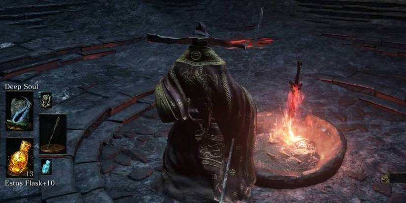 Bonfire from Dark Souls 3.