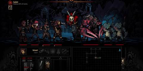 Darkest Dungeon party fight