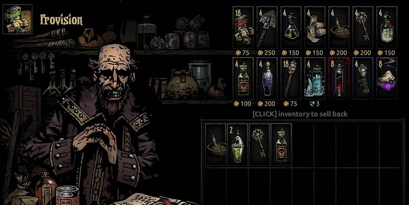 darkest dungeon inventory screen
