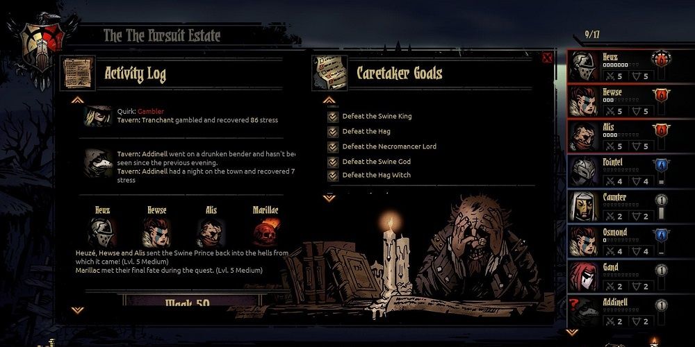 how to turn on mods for darkest dungeon