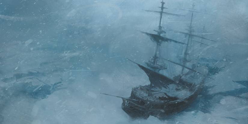 DnD icewind dale frozen boat
